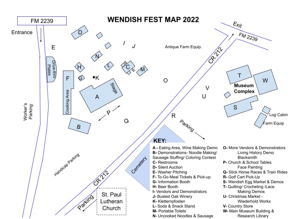 WF-Map – Texas Wendish Heritage